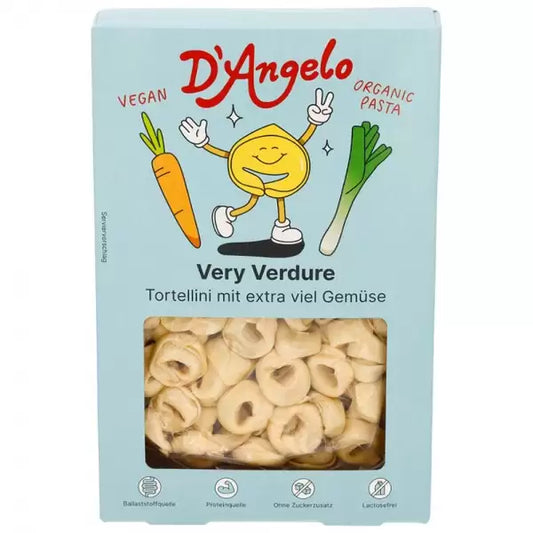 Tortellini cu umplutura de legume 250g DAngelo