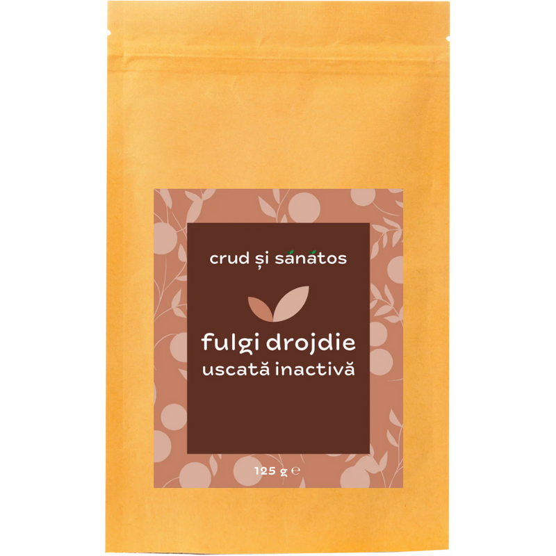 Fulgi de drojdie uscata inactiva, 250g, crud si sanatos 1