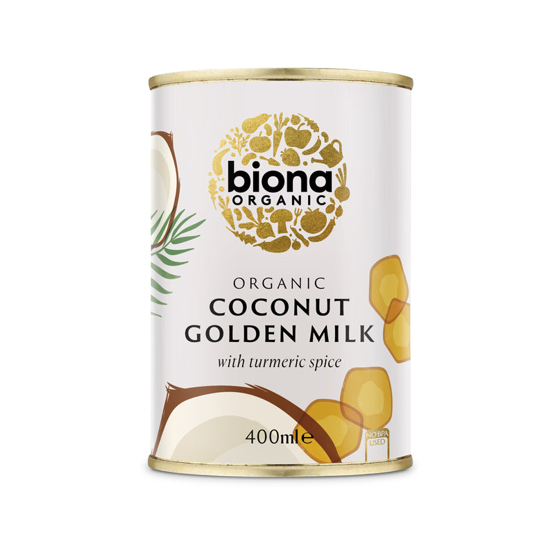 Lapte de cocos cu turmeric, eco, 400ml, Biona                                                           1
