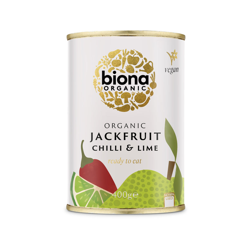 Jackfruit cu chilli si lime, eco, 400g, Biona                                                           1