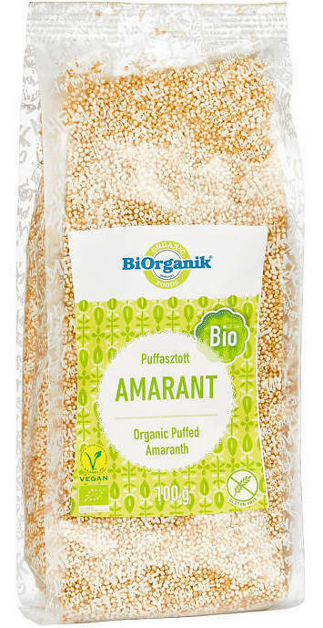  Amaranth expandat, bio, 100g, BiOrganik                                                                