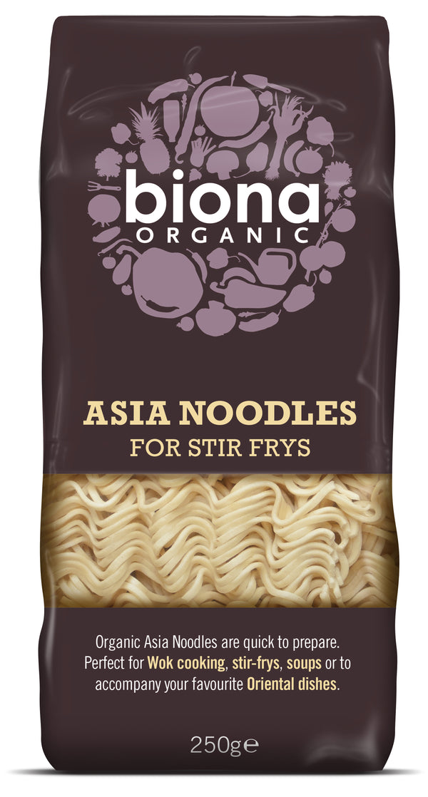  Asia noodles pentru stir fry, bio, 250g, Biona                                                         