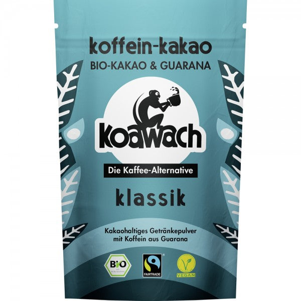 Cacao cu guarana clasica, 100g, koawach Koawach Klassik este o pudra