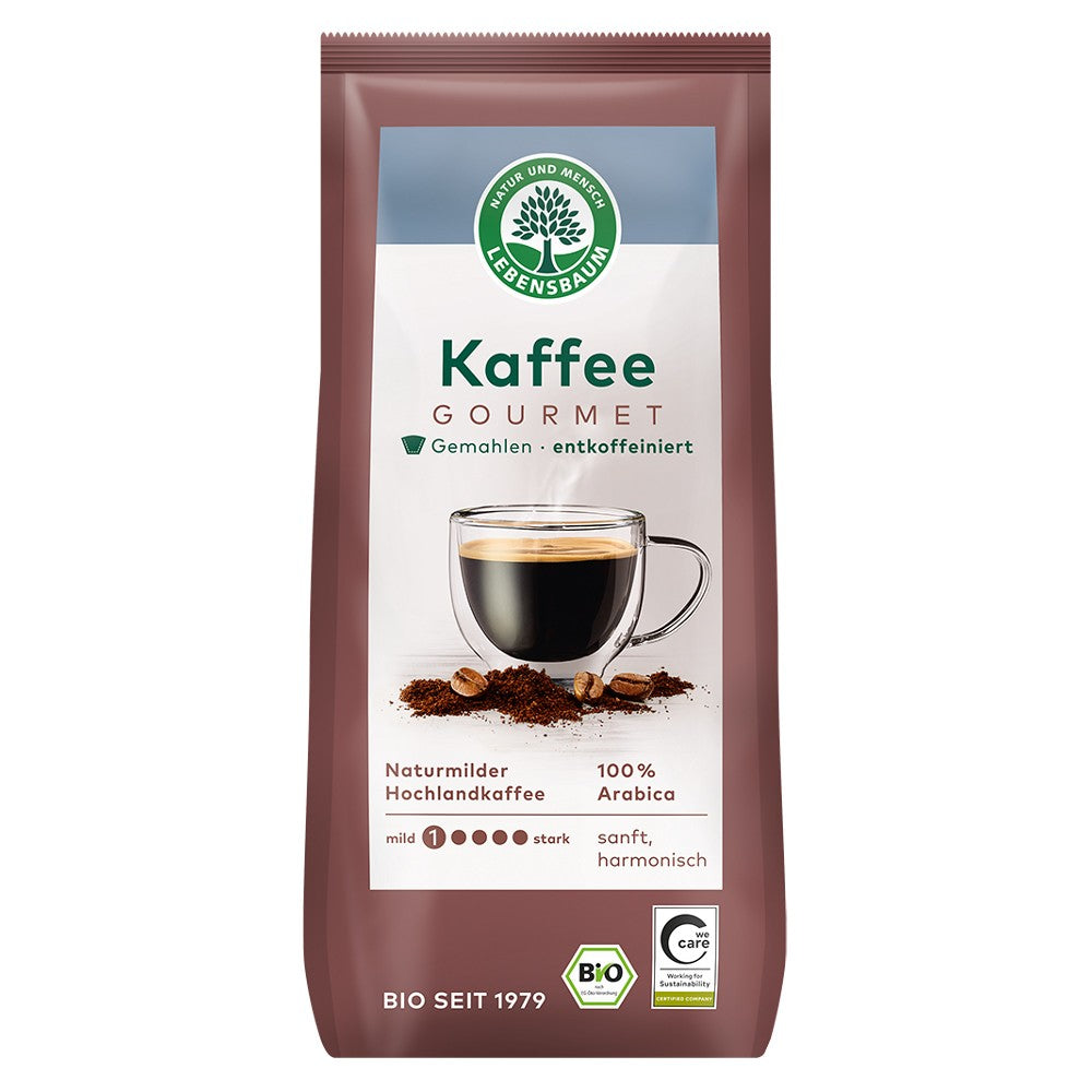 Cafea Gourmet decofeinizat 250g Lebensbaum - Verlin