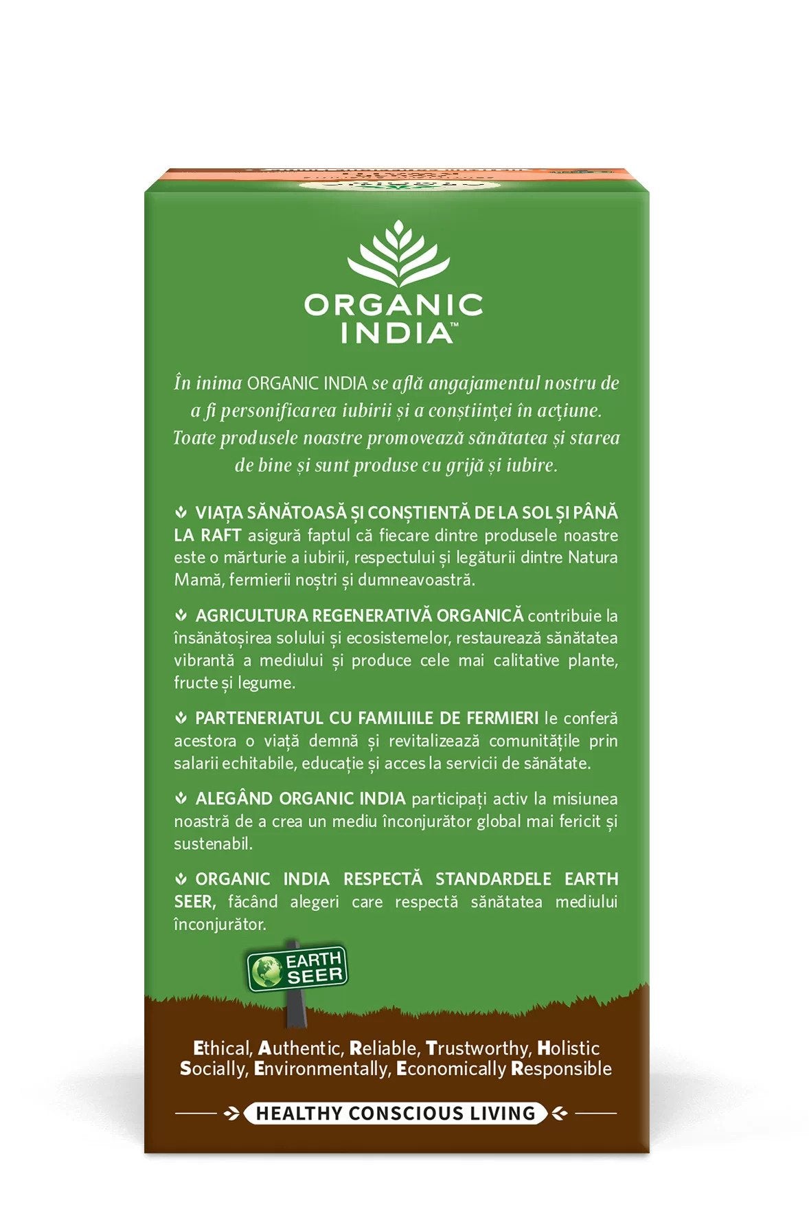 Ceai adaptogen tulsi ayush kwath-sistem imunitar, bio, 25 plicuri, organic india