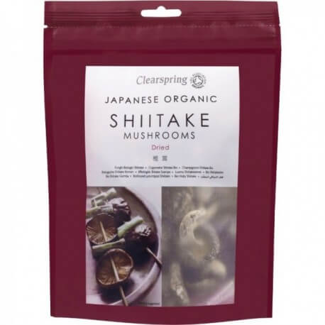 Ciuperci Shiitake Eco 40g Clearspring - Verlin