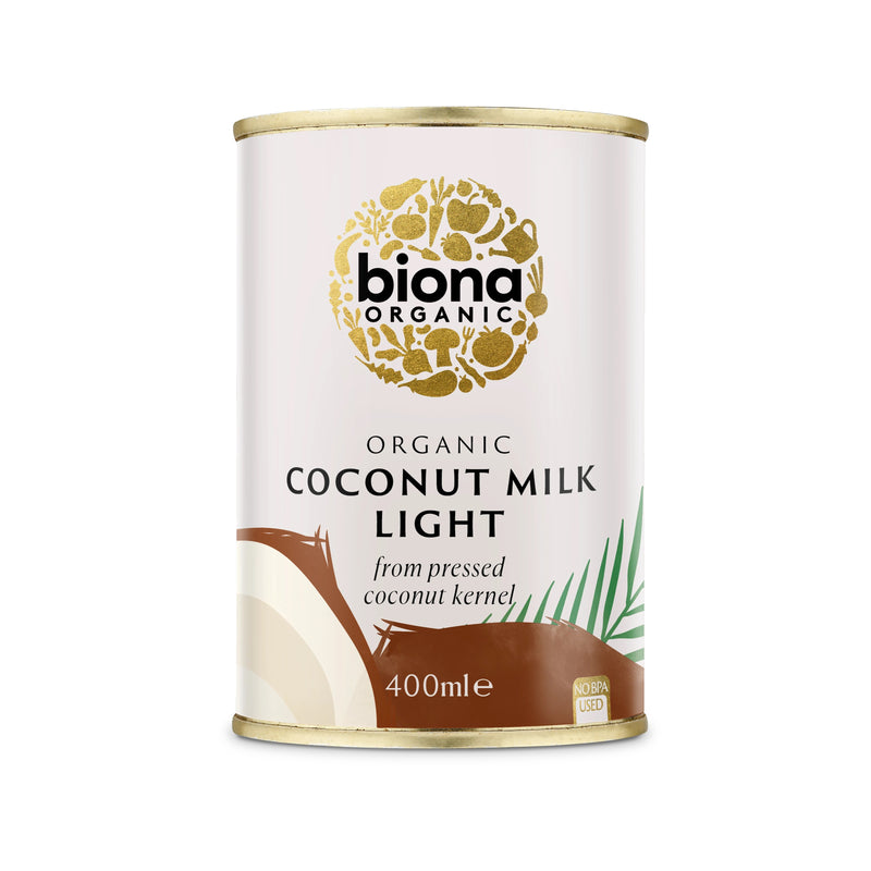 Lapte de cocos, eco, Biona light, 400ml 1