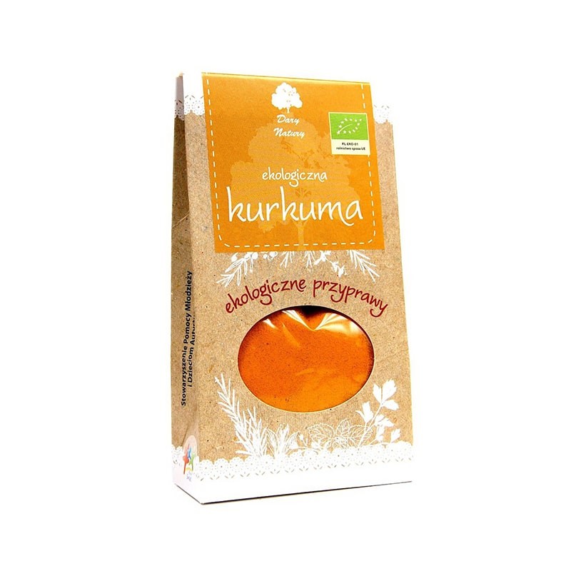Condiment turmeric ecologic 50g Dary Natury - Verlin
