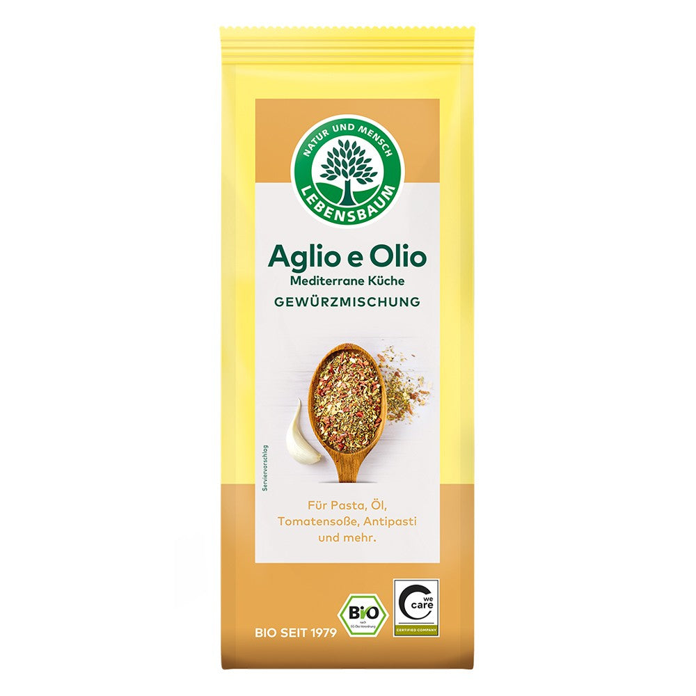Condiment bio bucataria Mediteraneana 40g Lebensbaum - Verlin