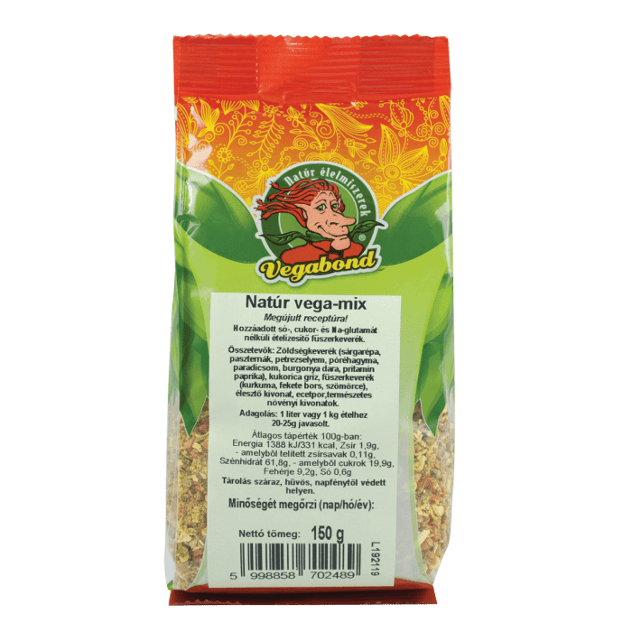 Condiment Natur Vega Mix 150g Vegabond - Verlin