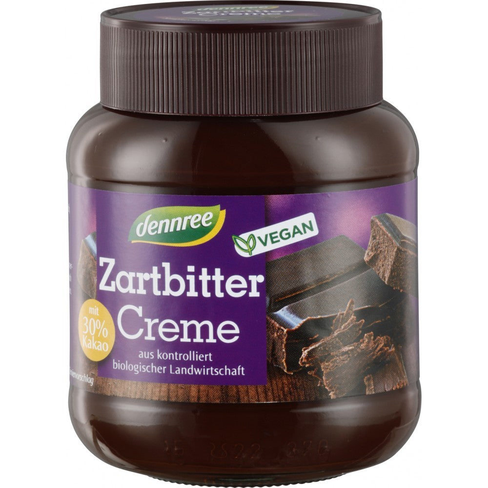 Crema ciocolata amaruie 400g Dennree - Verlin