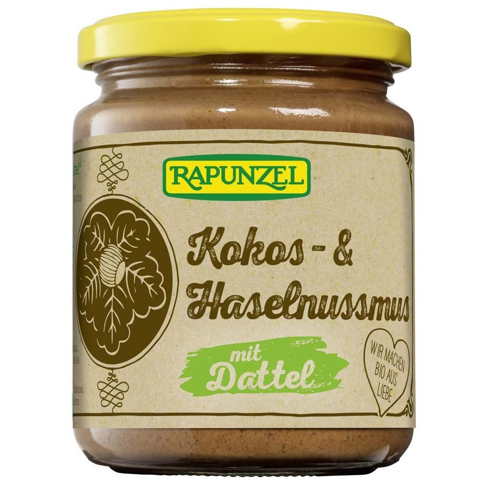 Crema cocos alune si curmale 250g Rapunzel - Verlin
