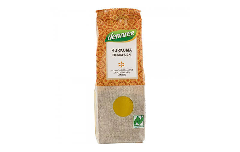Curcuma bio macinata dennree 50g Dennree - Verlin