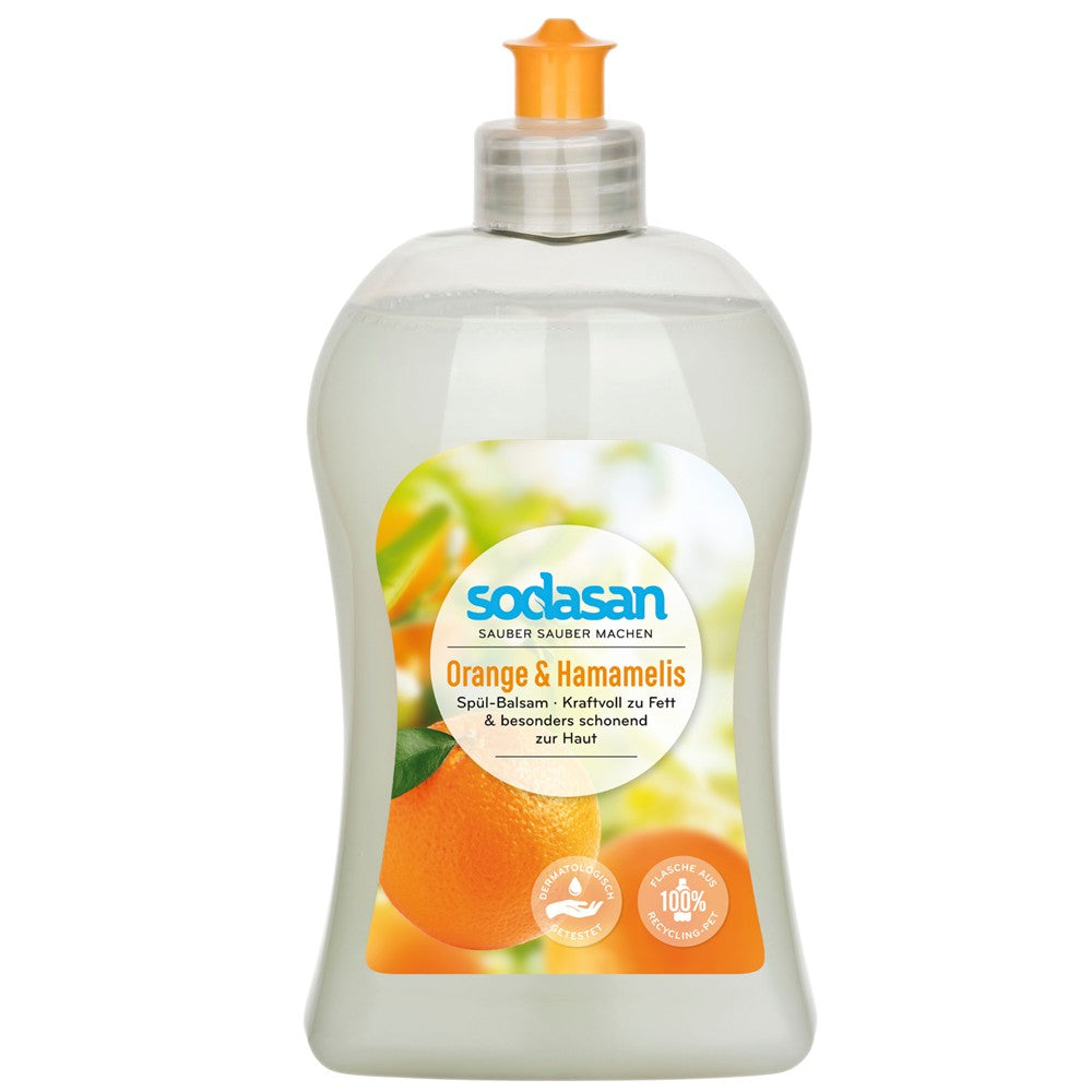 Detergent vase lichid bio portocala 500ml SODASAN