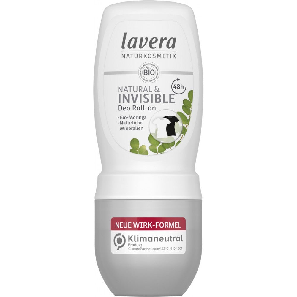 Deo Roll-on Natural si Invizibil 50ml Lavera - Verlin