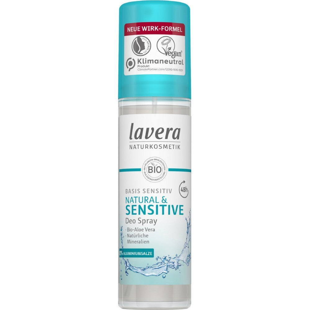 Deo Spray Basis Sensitiv 75ml Lavera - Verlin
