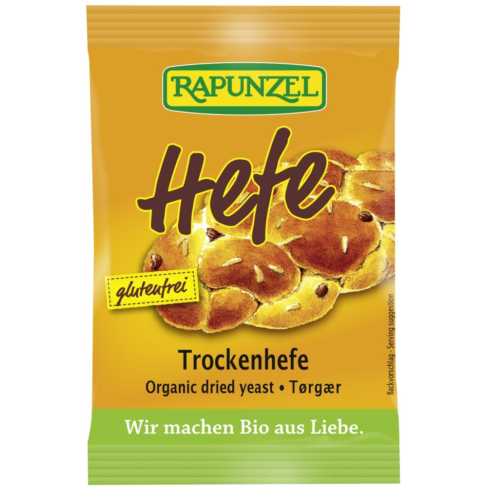 Drojdie bio uscata activa 9g Rapunzel - Verlin