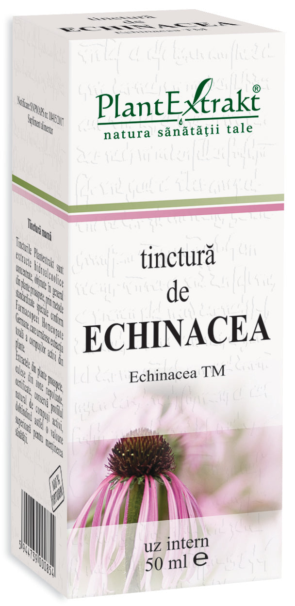 Tinctură de echinacea, 50 ml, plantextrakt 1