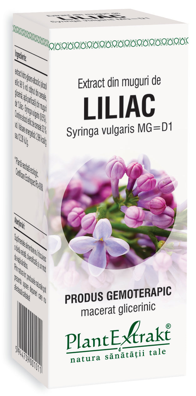 Extract din muguri liliac 50 ml plantextrakt - Verlin