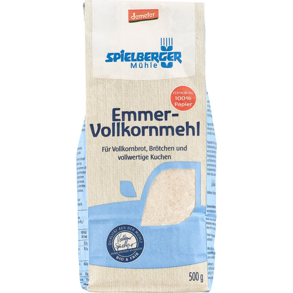 Faina integrala din emmer bio Demeter 500g Spielberger - Verlin