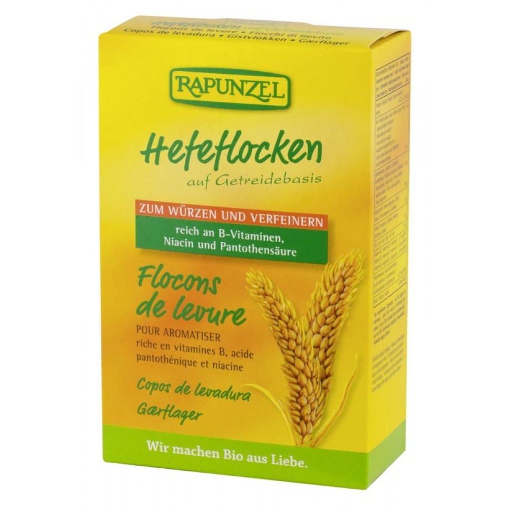 Fulgi drojdie bio 150g Rapunzel - Verlin