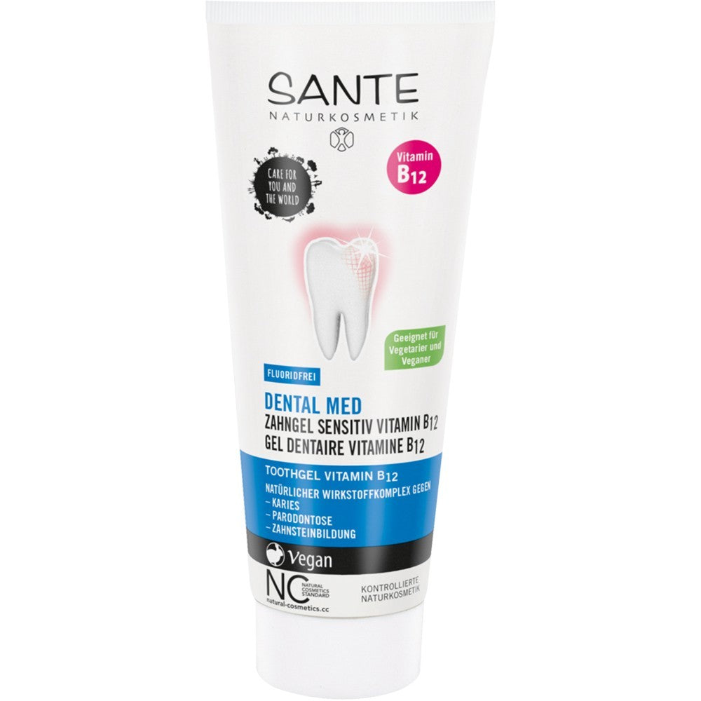 Gel pentru dinti sensibili cu vitamina B12 75ml Sante