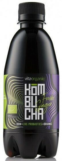  Kombucha cu ghimbir, bio, 330 ml, Vita Organic                                                         