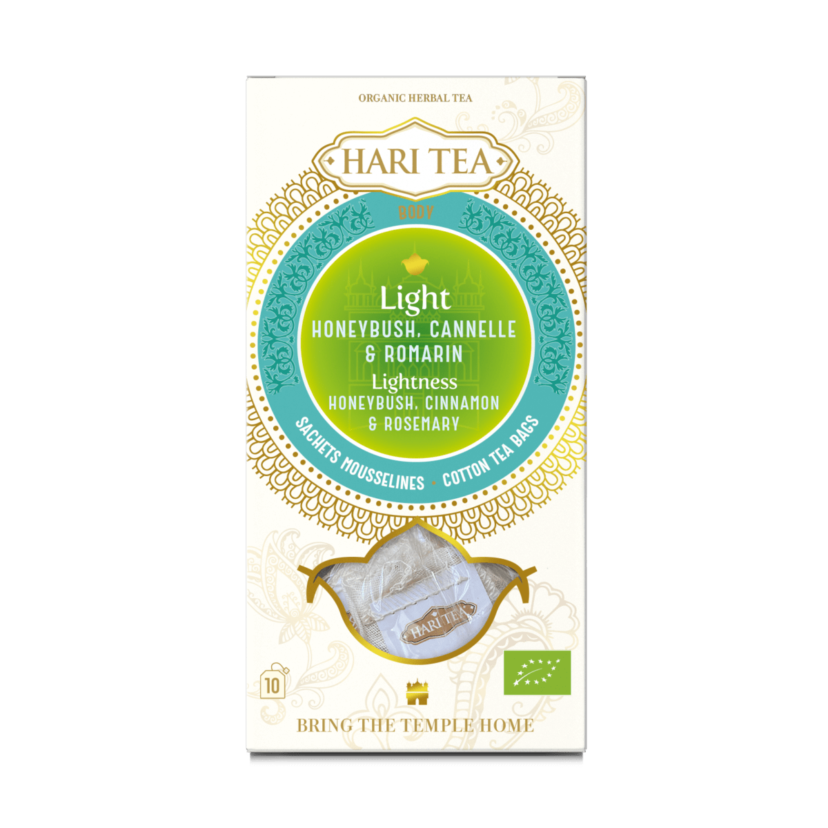 Ceai premium , lightness , honeybush si scortisoara, bio, 10dz, Hari Tea                              