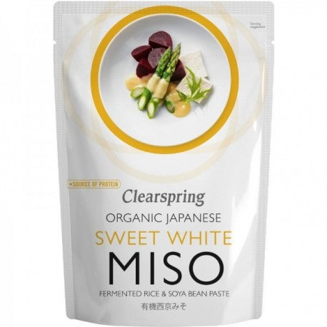 Miso Alb Orez Soia Eco 250g Clearspring - Verlin