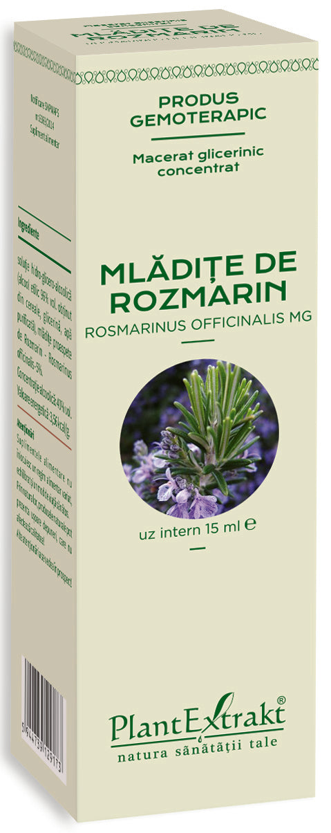 Mlădite rozmarin 15 ml plantextrakt - Verlin