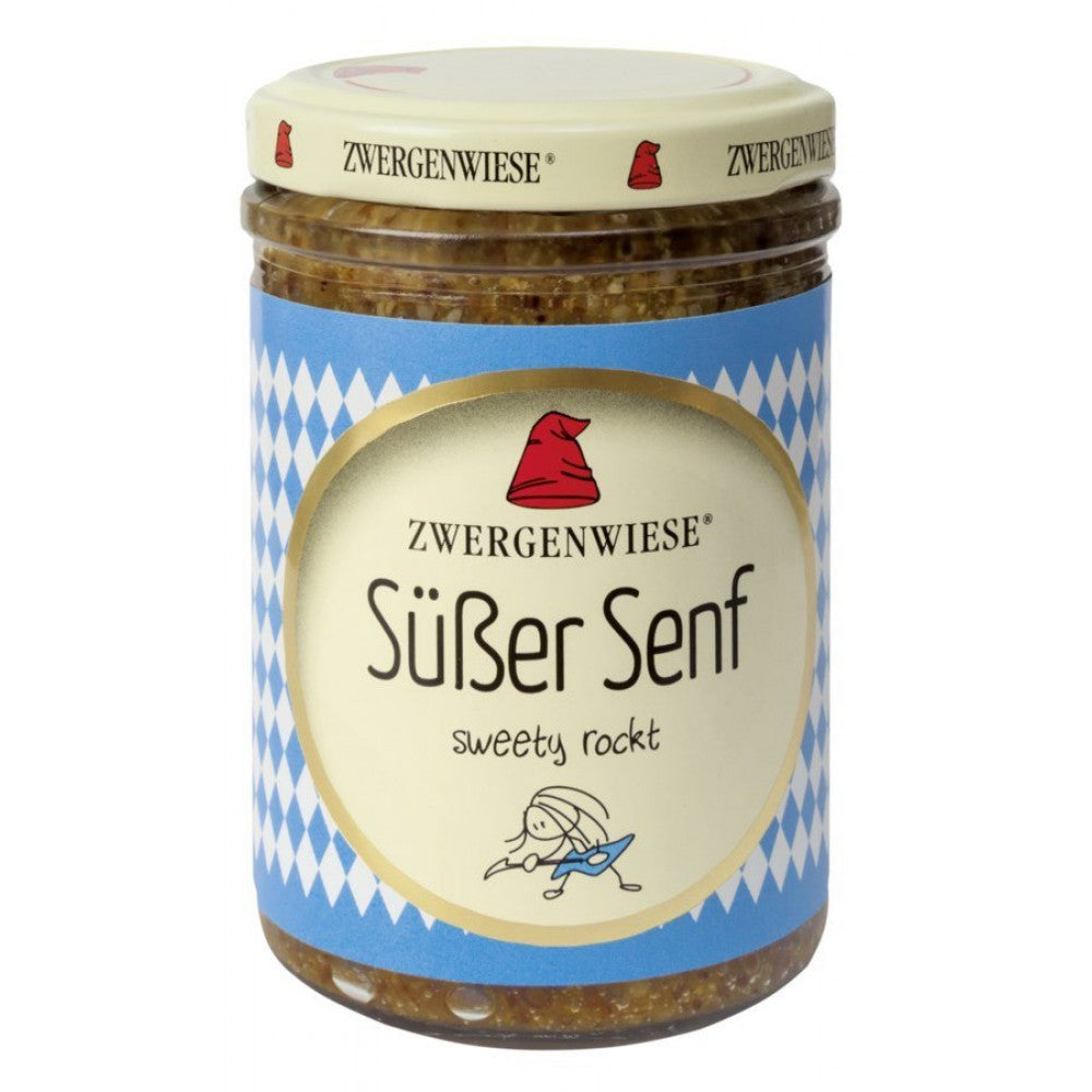 Mustar dulce Bavarez fara gluten 160ml Zwergenwiese - Verlin