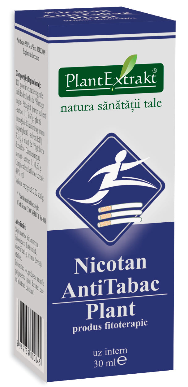 Nicotan soluție 30 ml plantextrakt - Verlin