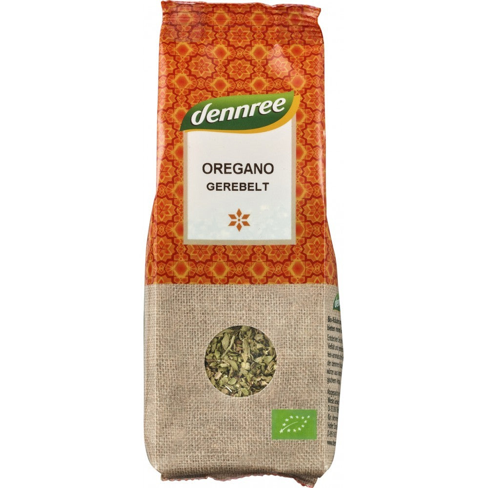 Oregano ecologic tocat 15g Dennree Oregano bio Dennree este un