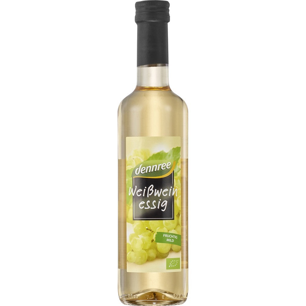 Otet ecologic din vin alb 500ml Dennree - Verlin