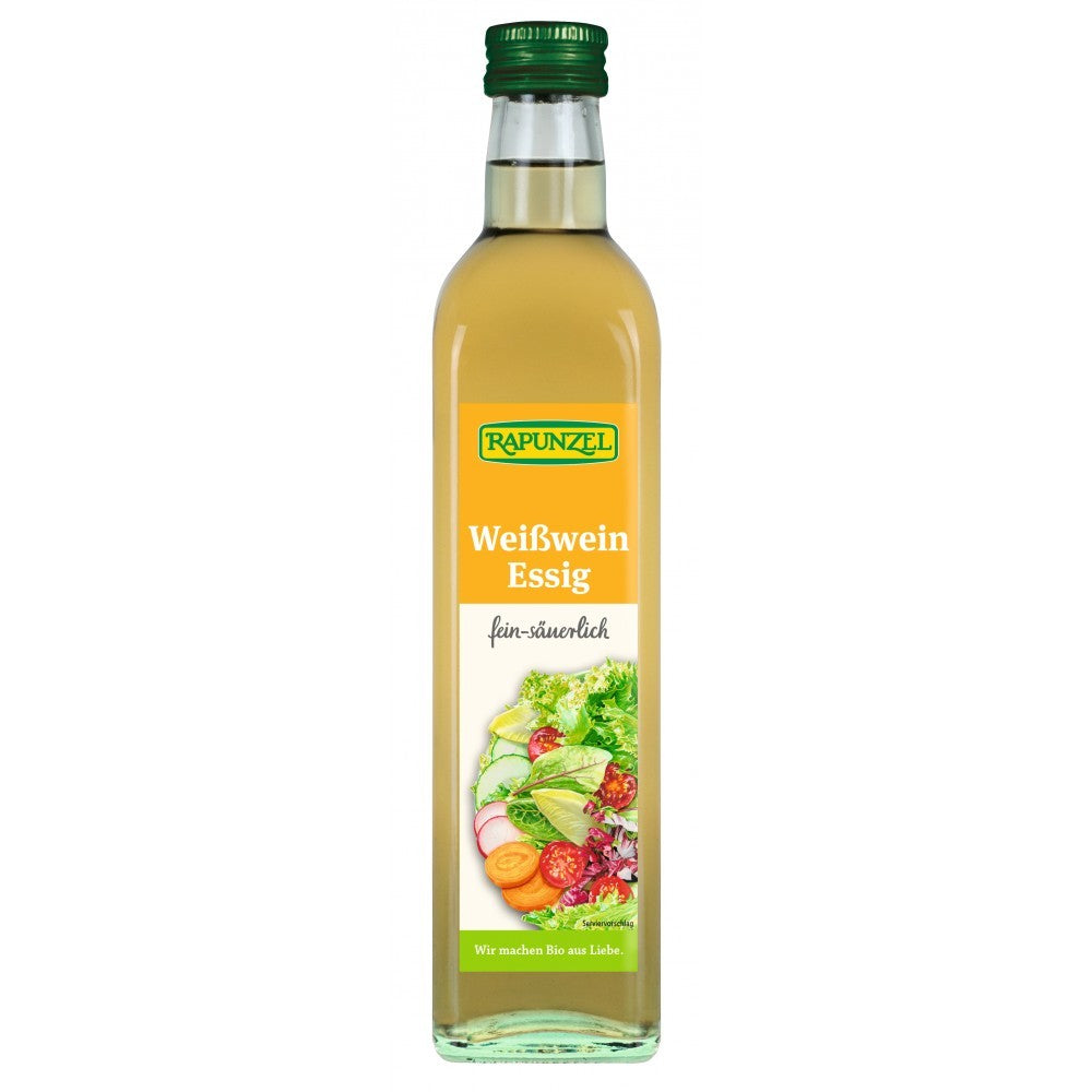 Otet bio din vin alb 500ml Rapunzel - Verlin
