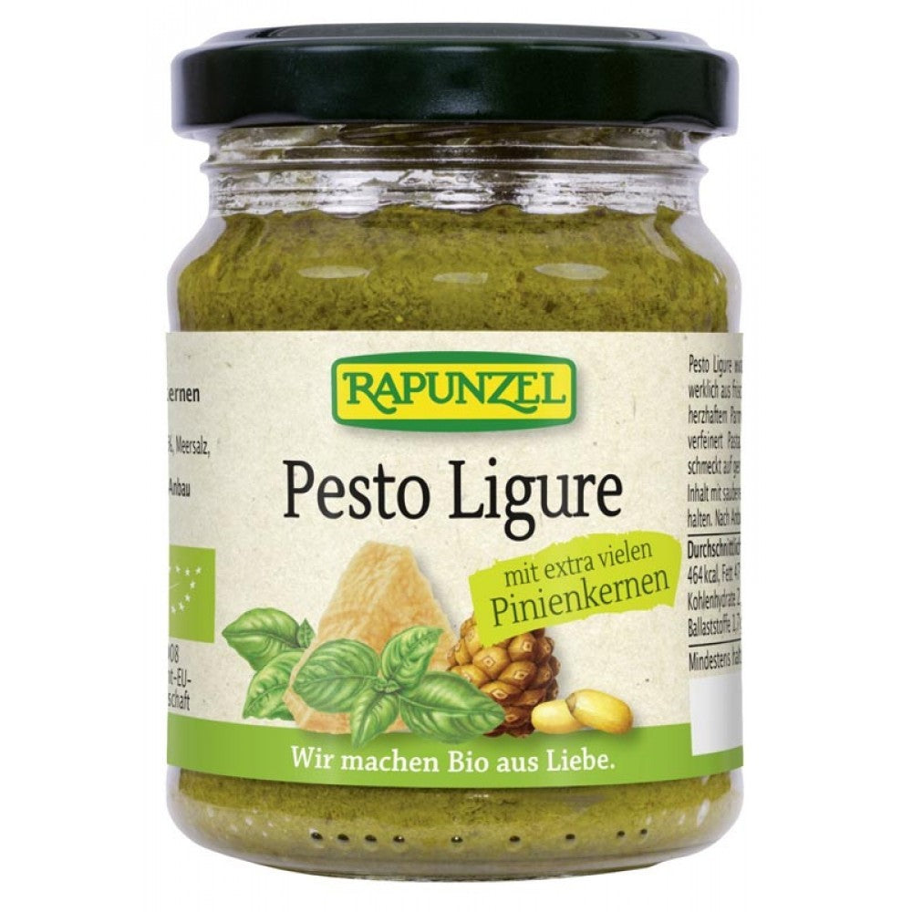 Pesto Ligure Bio 120g Rapunzel Pesto Ligure bio de la