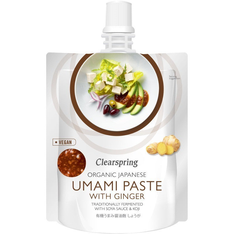 Pasta Umami Ghimbir Eco 150g Clearspring - Verlin