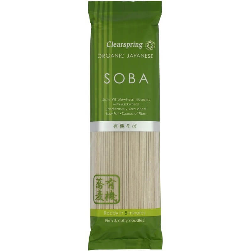 Paste Soba 32 Hrisca Eco 200g Clearspring - Verlin