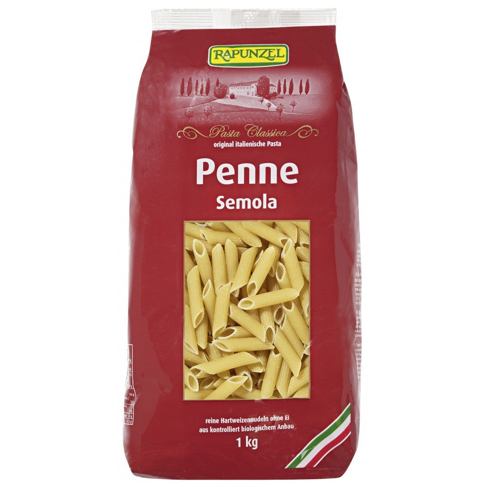 Penne semola 1000g 1kg Rapunzel - Verlin