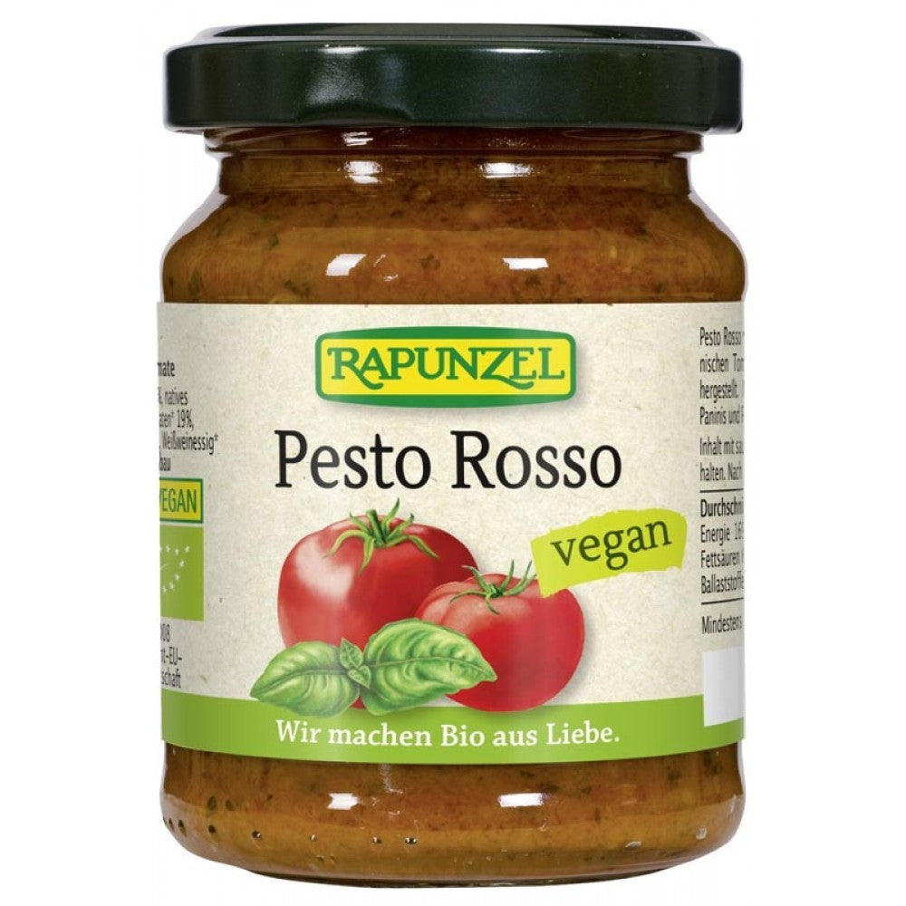 Pesto Rosso Bio vegan 125g Rapunzel - Verlin
