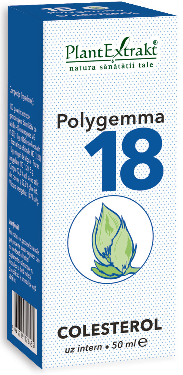 Polygemma 18 colesterol 50 ml plantextrakt - Verlin