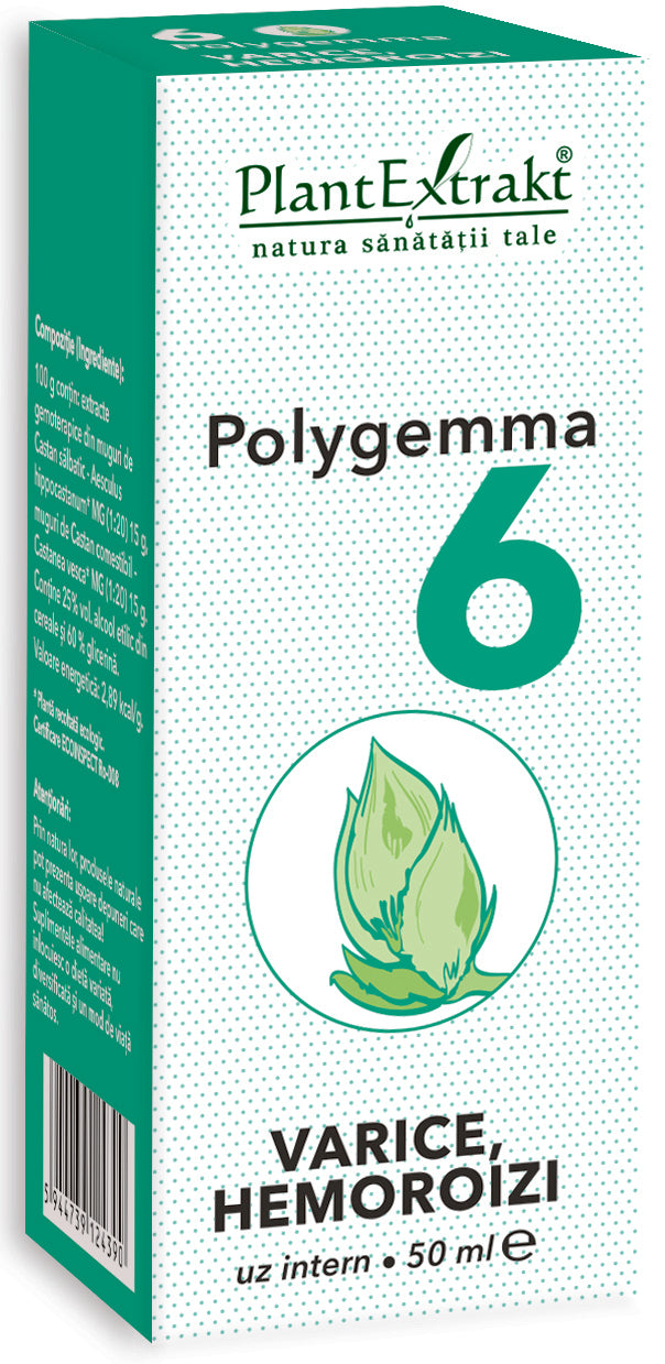 Polygemma varice hemoroizi 50 ml plantextrakt - Verlin