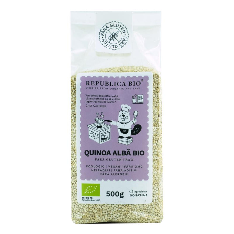 Quinoa alba bio fara gluten republica bio, 500g 1