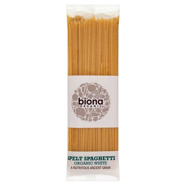  Spaghetti din grau spelta alb, ecologic, 500g, biona