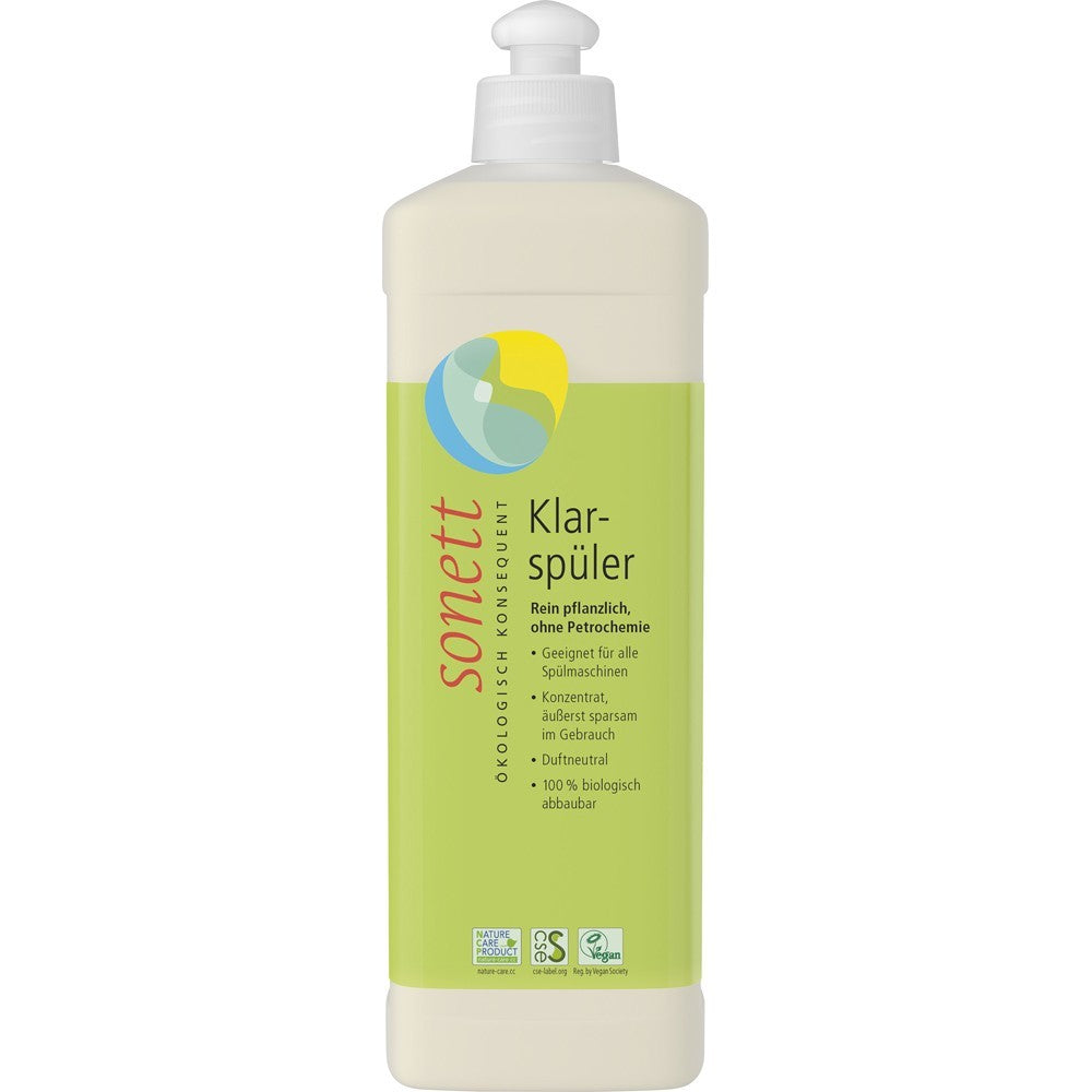 Solutie ecologica clatit vase 500ml Sonett - Verlin