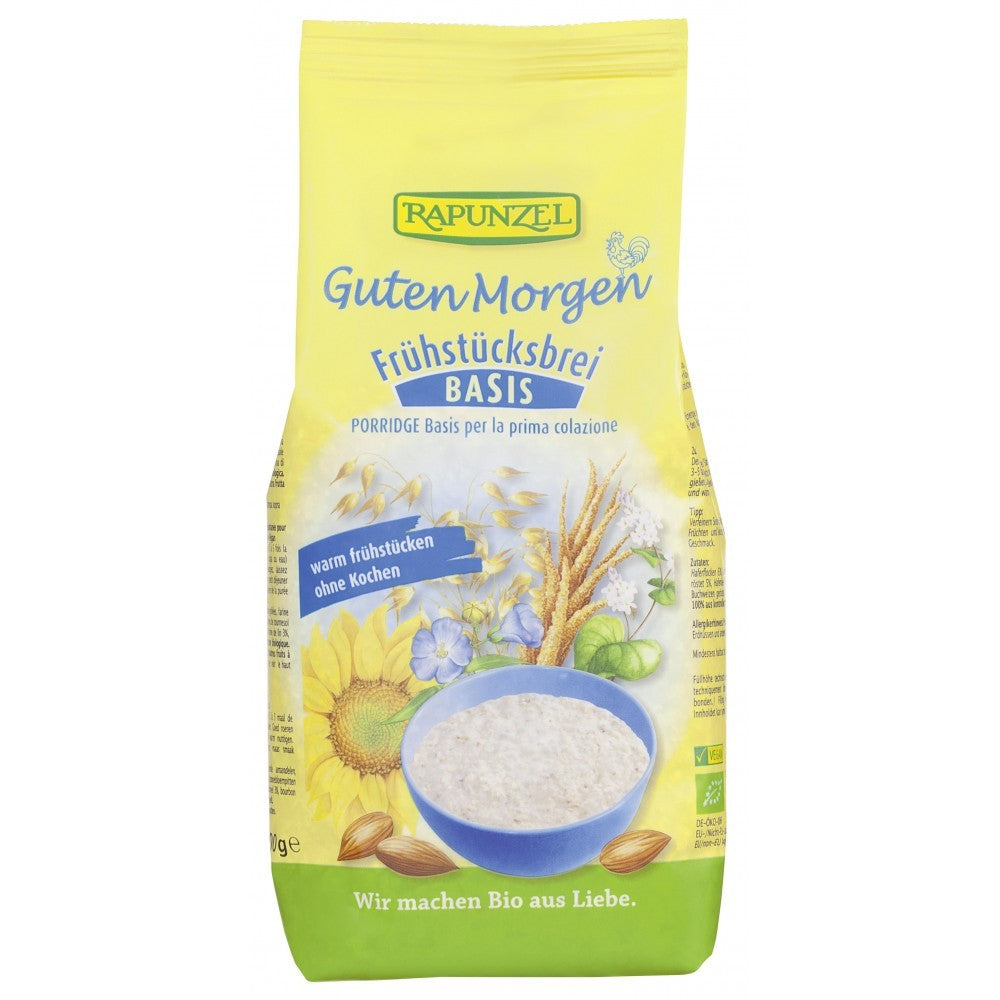 Terci bio pentru mic dejun fara zahar adaugat 500g Rapunzel Terciul bio de baza pentru