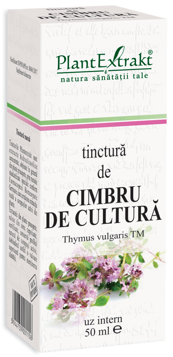 Tinctură cimbru 50 ml plantextrakt - Verlin