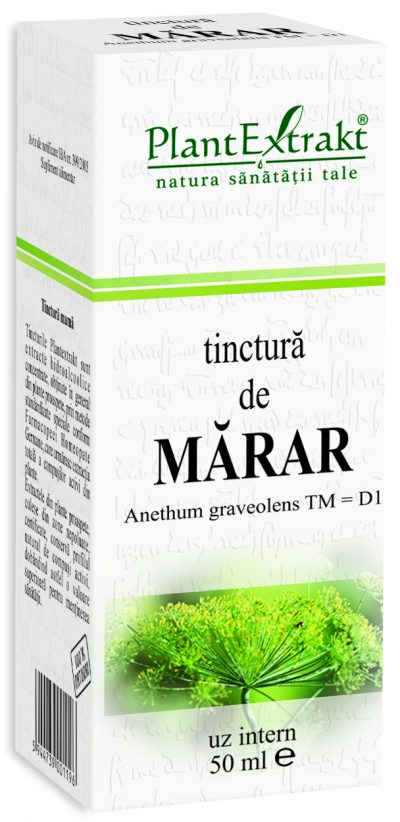 Tinctură mărar 50 ml plantextrakt - Verlin