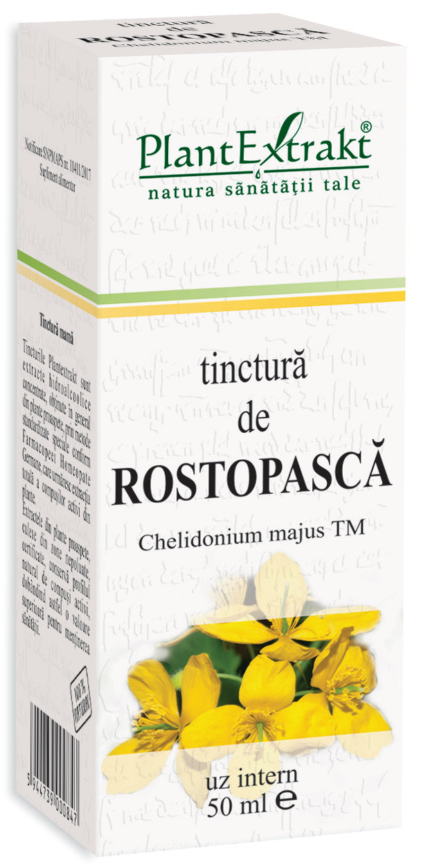 Tinctură rostopască 50 ml plantextrakt - Verlin