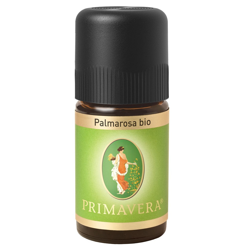 Ulei esential cu palmarosa bio 5ml Primavera Life Palmarosa este o iarba aromata